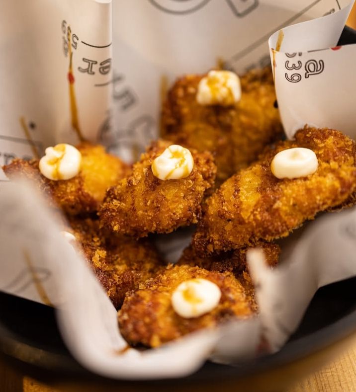 Bocconcini di pollo panati al panko